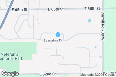 Map image of the property - 12432 Bearsdale Dr