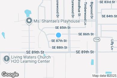 Map image of the property - 5209 SE 87th St