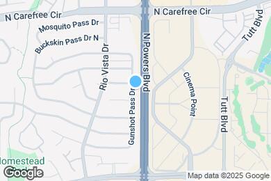 Map image of the property - 6020 Gunshot Pass Dr