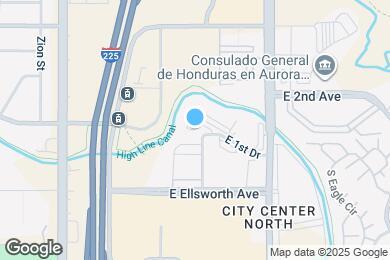 Map image of the property - 14261 E 1st Dr