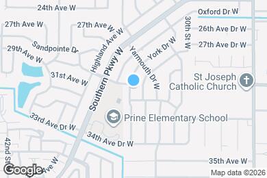 Map image of the property - 3619 York Dr W