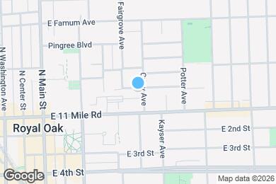 Map image of the property - 133 Curry Ave