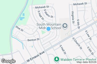 Map image of the property - 757 Benton St