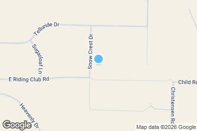Map image of the property - 9327 Snow Crest Dr