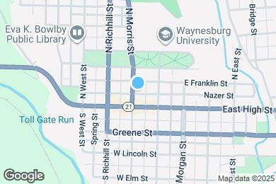 Map image of the property - 54 N Morris St
