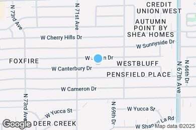 Map image of the property - 7008 W Canterbury Dr