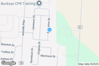 Map image of the property - 568 Princeton St