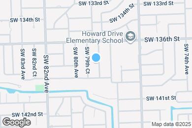 Map image of the property - 13800 SW 78th Pl