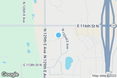 Map image of the property - 11508 N 131st E Ave