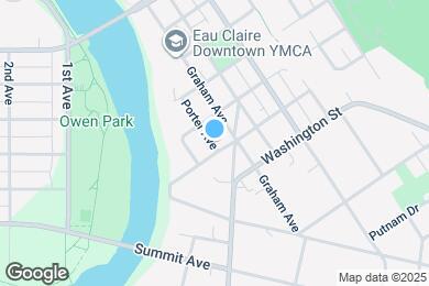 Map image of the property - 1009 Porter Ave