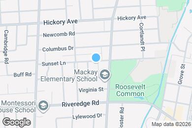 Map image of the property - 114 Sunset Ln