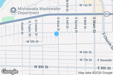 Map image of the property - 315 S West St
