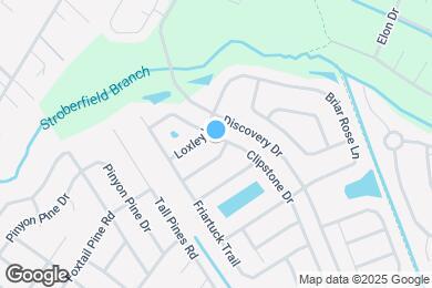 Map image of the property - 2031 Clipstone Dr