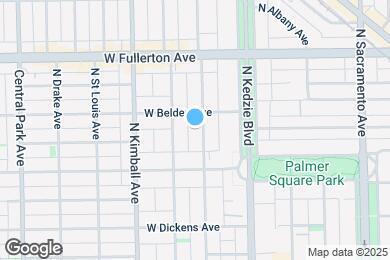 Map image of the property - 2240 N Sawyer Ave