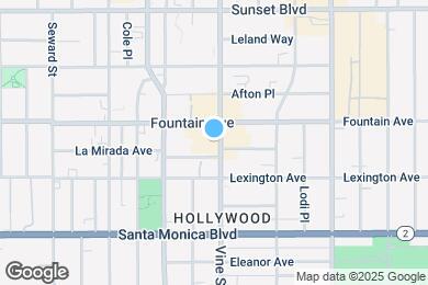 Map image of the property - Villa Elaine