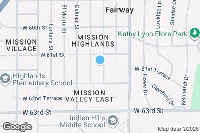 Map image of the property - 6118 Buena Vista St