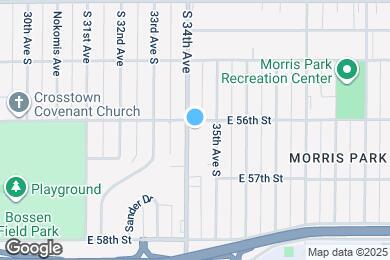 Map image of the property - 5609 34th Ave S