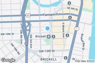 Map image of the property - Brickell View Terrace
