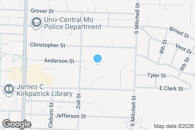 Map image of the property - Dellwood Apartments