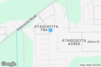 Map image of the property - 17202 Atascocita Bend Dr
