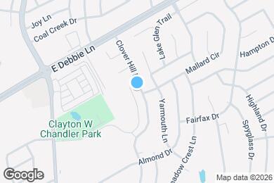 Map image of the property - 1803 Clover Hill Rd