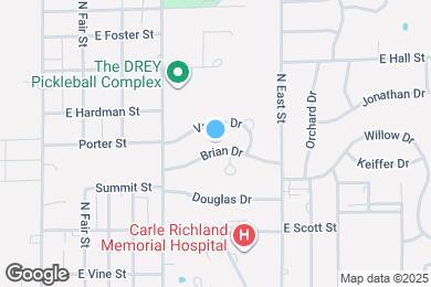 Map image of the property - 416 Brian Dr