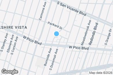 Map image of the property - 1348 S Burnside Ave