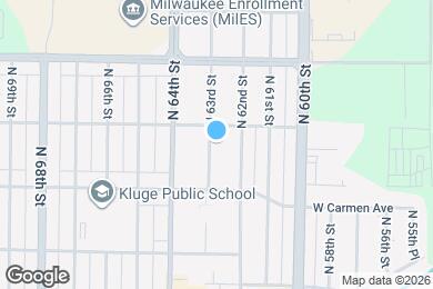 Map image of the property - 5856 N 63rd St