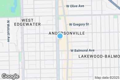 Map image of the property - 5437 N Ashland Ave