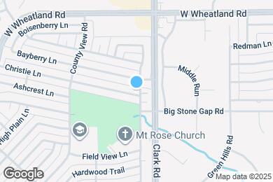 Map image of the property - 7101 Christie Ln