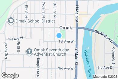 Map image of the property - 116 1st Ave W