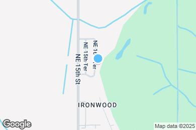 Map image of the property - 4603 NE 16th Ter