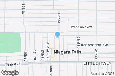 Map image of the property - 822 19th St