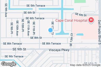 Map image of the property - 708 SE 12th Ct