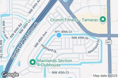 Map image of the property - 4510 NW 49th Dr