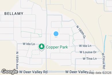 Map image of the property - 18240 W Carlota Ln