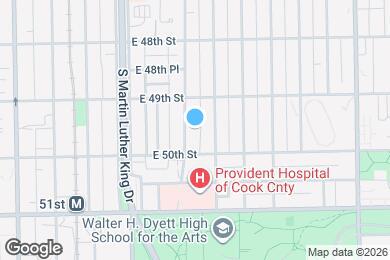 Map image of the property - 4929 S Vincennes Ave