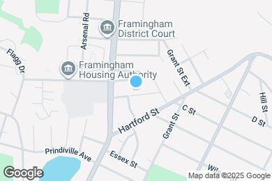 Map image of the property - 36 Harrison St