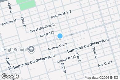 Map image of the property - 3811 Avenue O