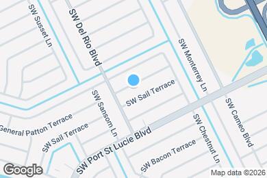 Map image of the property - 662 SW Sandbar Terrace