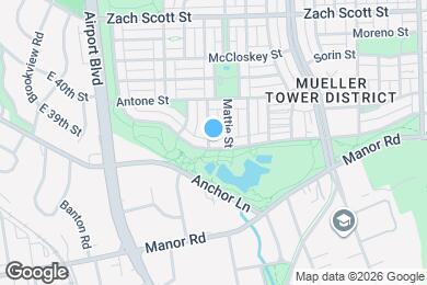 Map image of the property - 2600 Tom Miller St