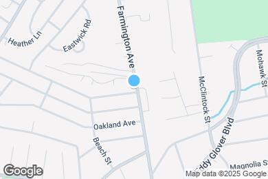 Map image of the property - 410 Farmington Ave