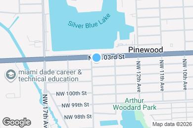 Map image of the property - 1393 NW 102nd St