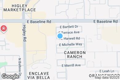 Map image of the property - 3437 E Harwell Rd