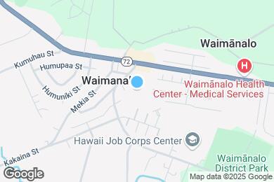 Map image of the property - Waimanalo Apartments