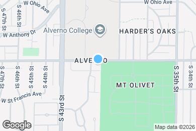 Map image of the property - 4017 W Morgan Ave