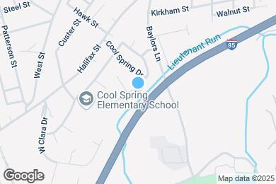 Map image of the property - 1416 Weaver Ave