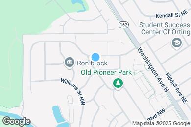 Map image of the property - 1304 Nunnally Ave NW