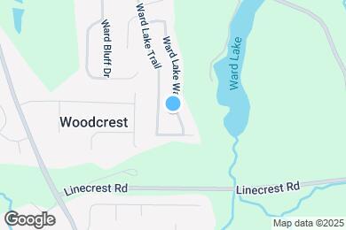 Map image of the property - 2931 Ward Lake Way