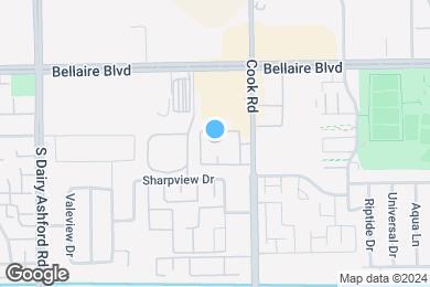 Map image of the property - Parque at Bellaire